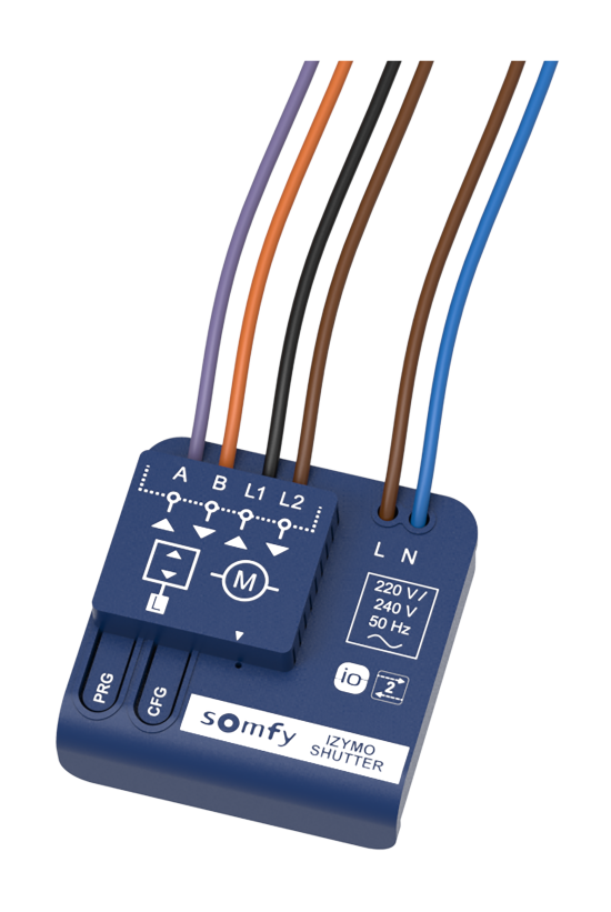 IZYMO SHUTTER RECEIVER io F/CE/NE/SE